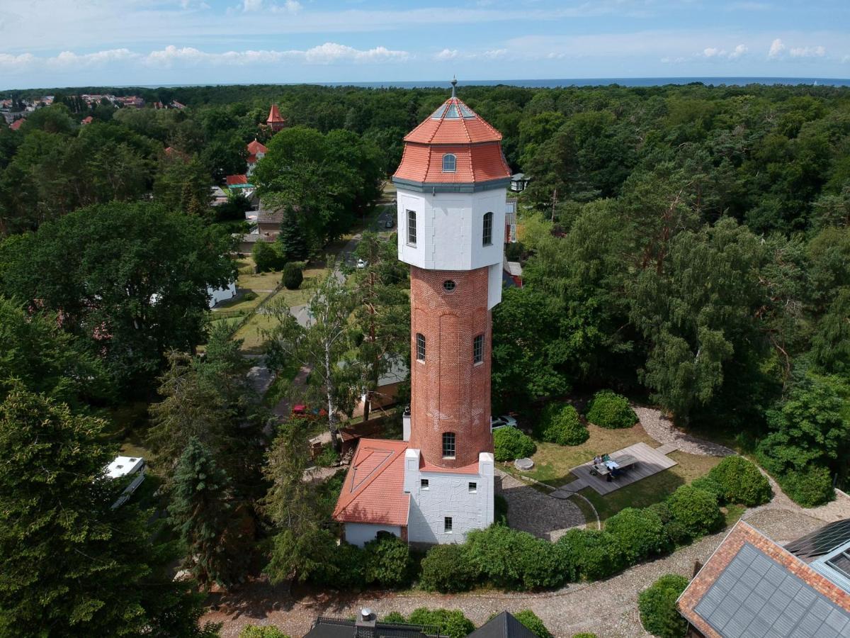 Historischer Wasserturm Von 1913 Graal-Mueritz Exteriör bild